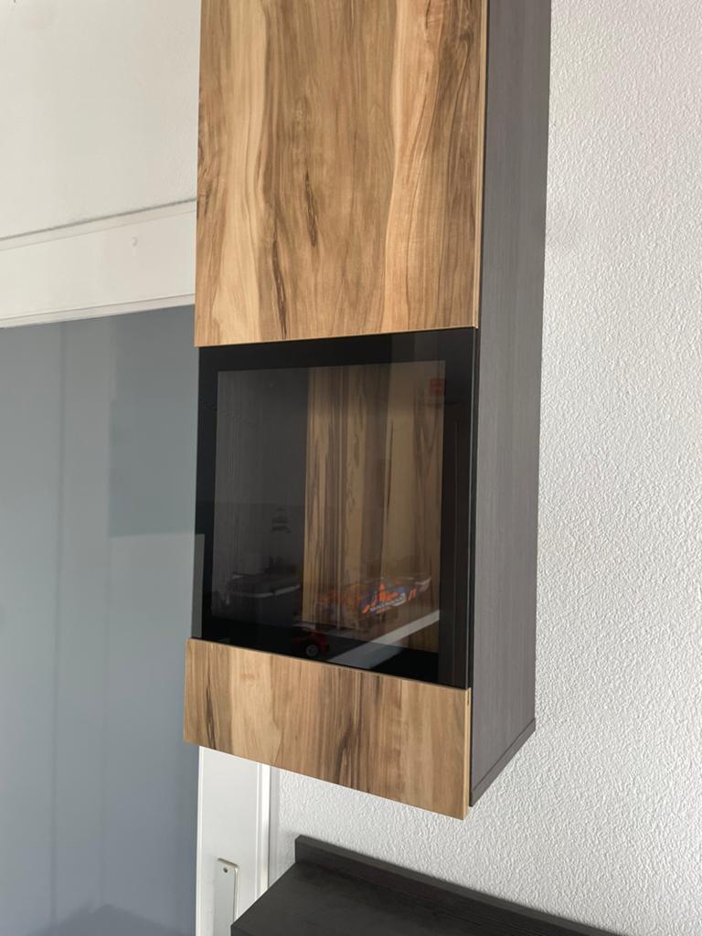 Tv dressoirs met 2 wandkasten, Huis en Inrichting, Kasten | Dressoirs, Ophalen, Zo goed als nieuw, 25 tot 50 cm, 150 tot 200 cm