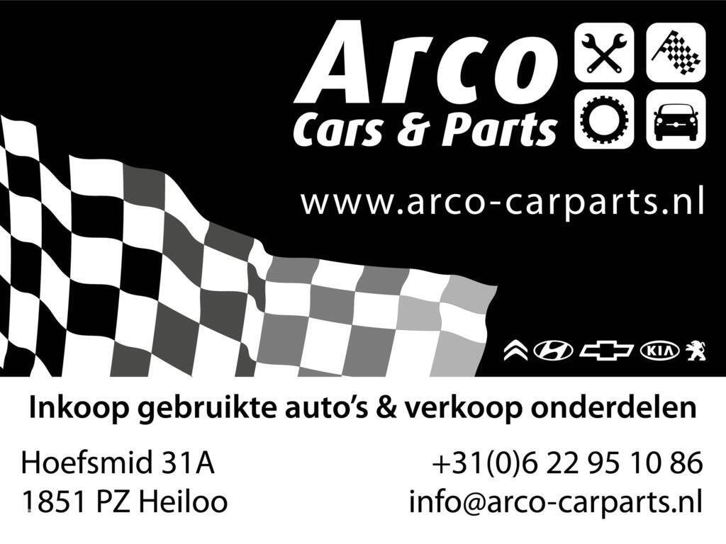 Hyundai i20 2008-2015 Motorkap Zijscherm FR Zwart, Gebruikt, Ophalen of Verzenden, Hyundai