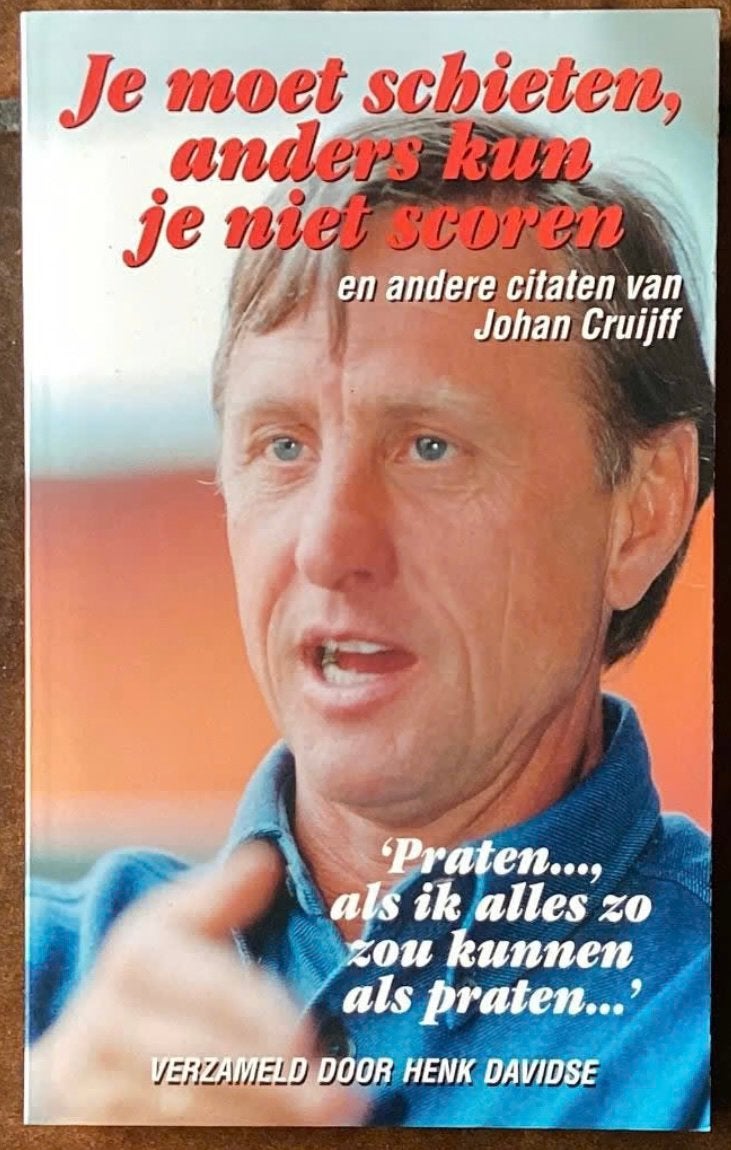 Johan Cruijff, Ophalen of Verzenden, Zo goed als nieuw, Balsport