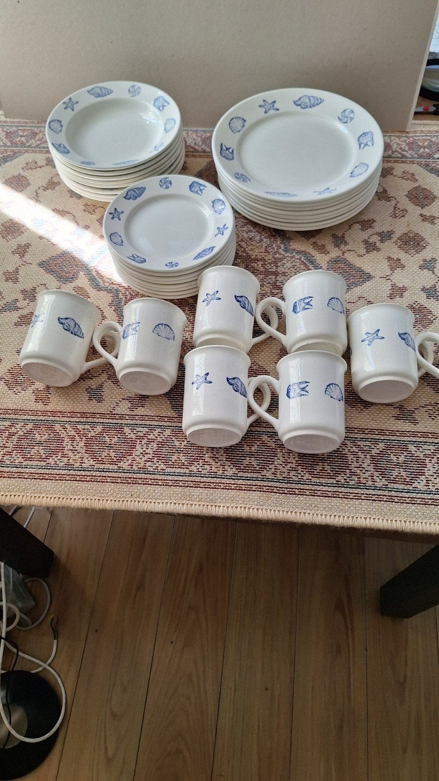 Mooi eetservies, Huis en Inrichting, Keuken | Servies, Ophalen, Gebruikt, Bord(en), Overige stijlen