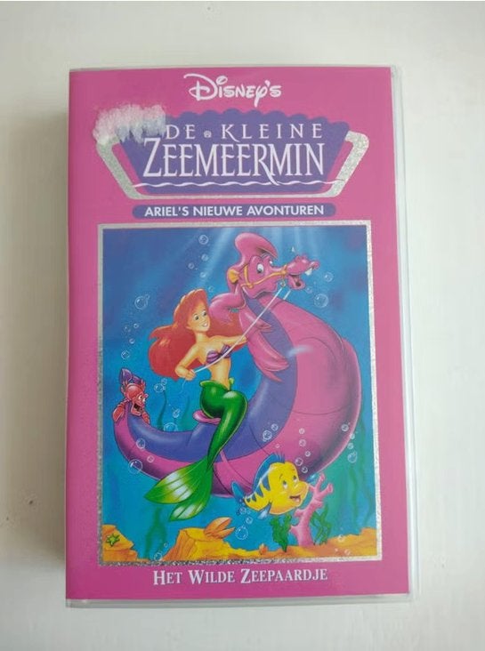 Disney's De Kleine Zeemeermin: Ariël's Nieuwe Avonturen VHS, Alle leeftijden, Ophalen of Verzenden, Actie en Avontuur, Nieuw in verpakking