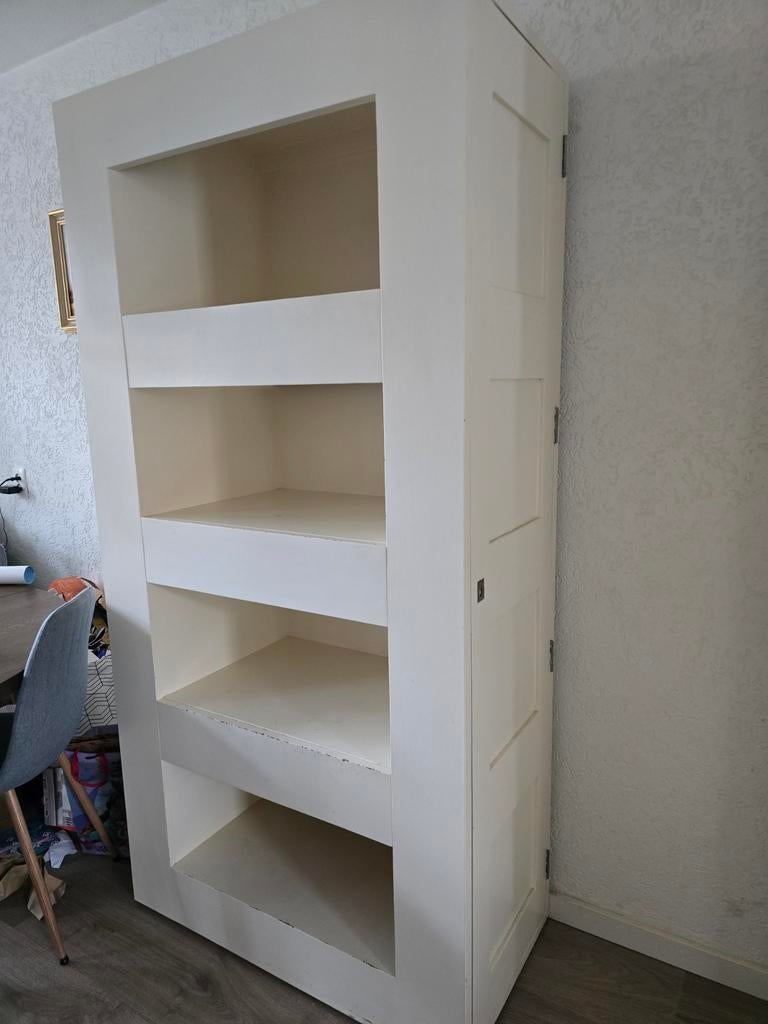 Teakhouten kast, Ophalen, Gebruikt
