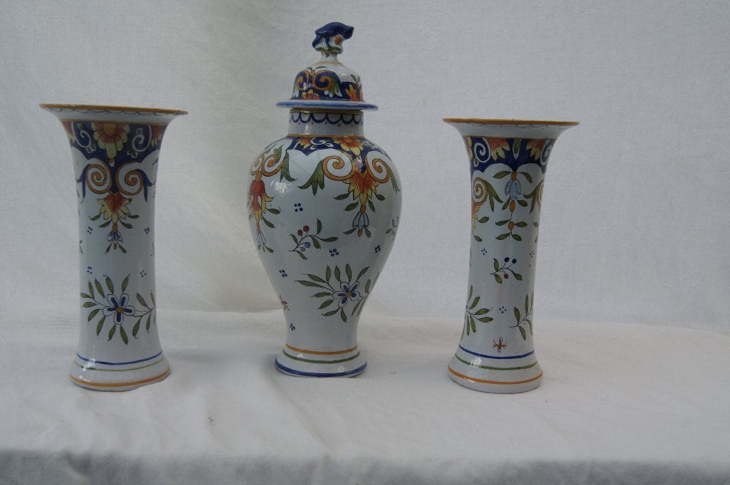 Delfs vazen stel, Antiek en Kunst, Ophalen of Verzenden