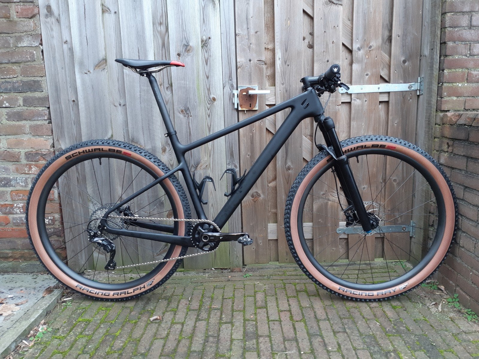 Carbon Hardtail MTB 29er, Hardtail, Ophalen of Verzenden, Zo goed als nieuw, Schijfrem