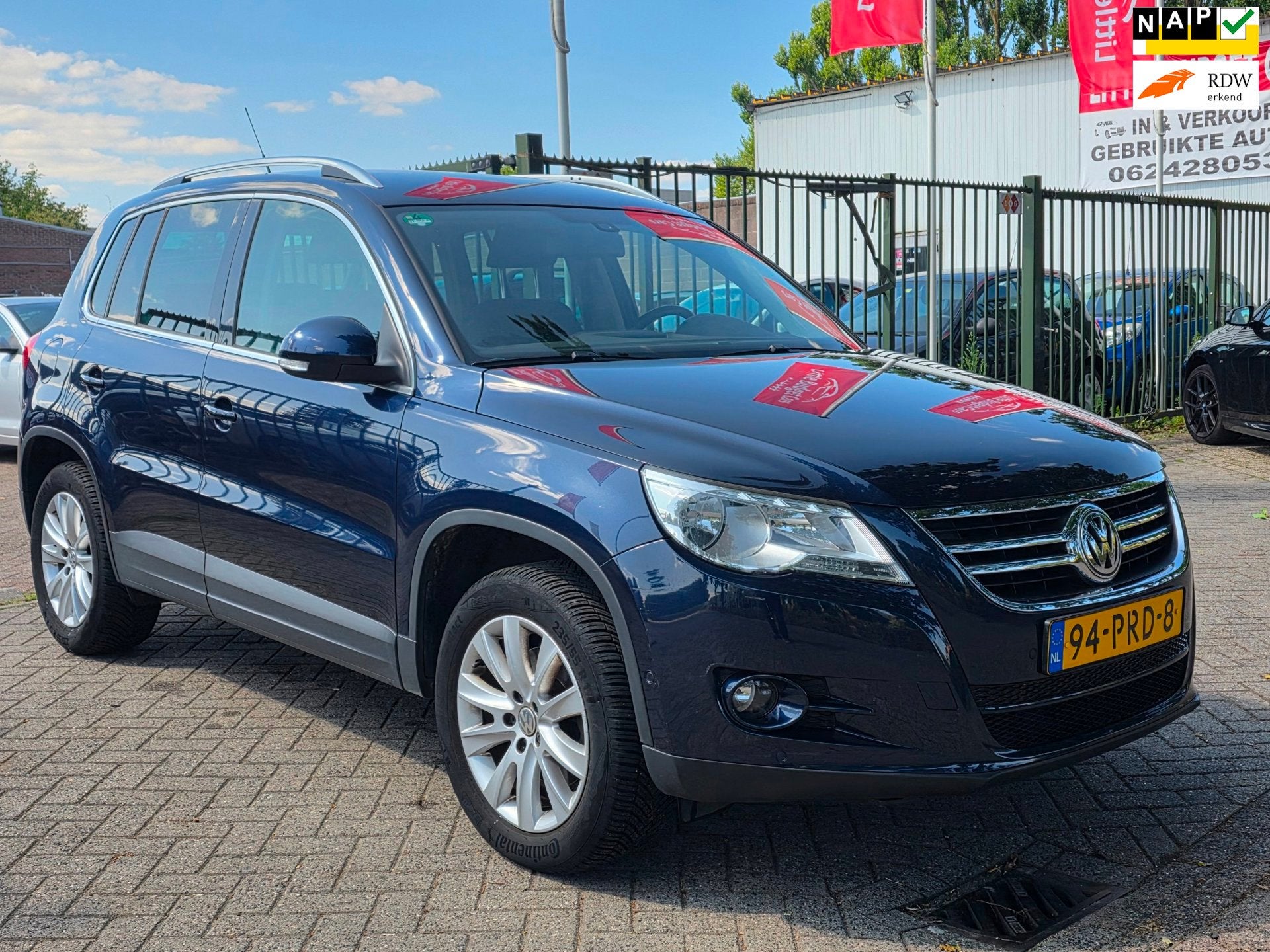 Volkswagen Tiguan 1.4 TSI Sport&Style 1e eigenaar volledig d, Auto's, Voorwielaandrijving, 15 km/l, Gebruikt, 4 cilinders