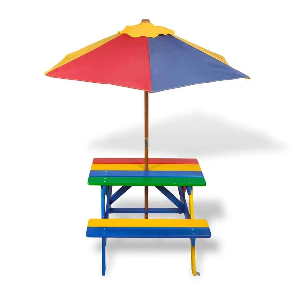 Picknicktafel picknickset hout voor kinderen GRATIS BEZORGD!, Tuin en Terras, Kinderpicknicktafel, Verzenden, Nieuw, Nvt