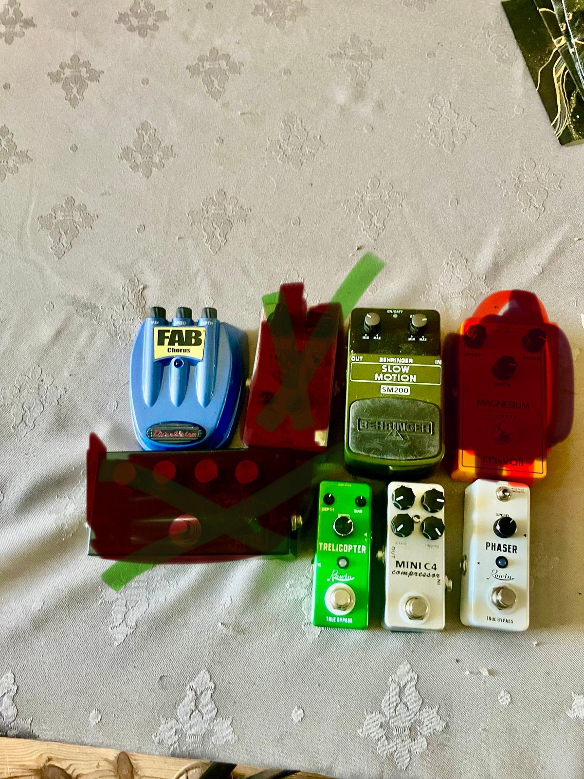 Effectpedalen voor cheap!!!!, Muziek en Instrumenten, Effecten, Ophalen of Verzenden, Zo goed als nieuw, Chorus