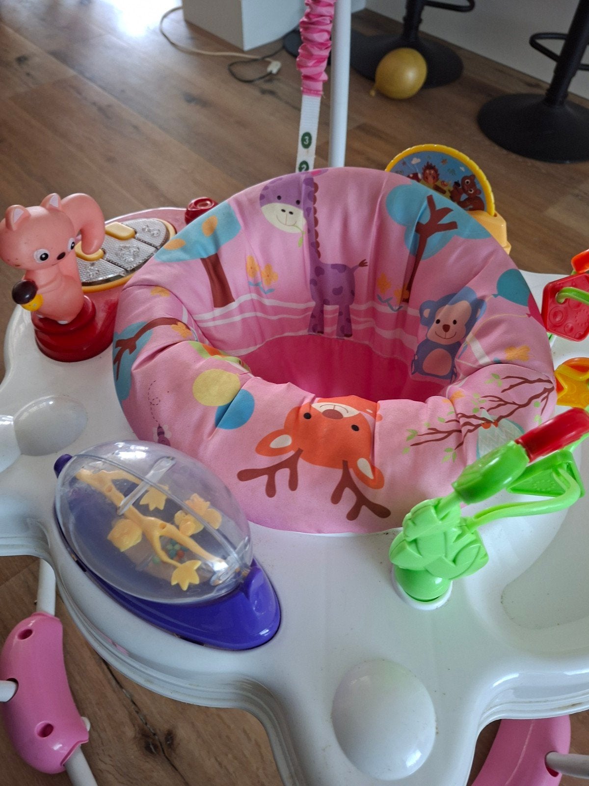 Babyjumper, Ophalen