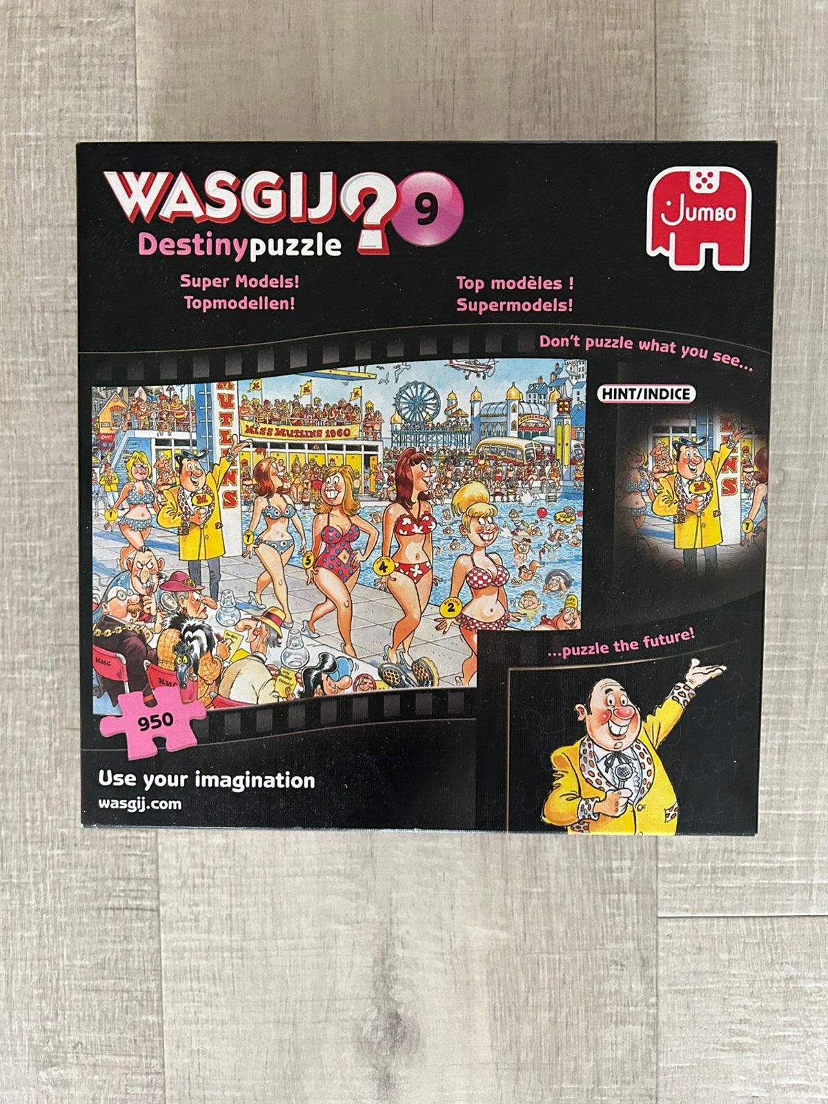 Wasgij puzzel 950 stukjes. destiny nr 9, Ophalen, 500 t/m 1500 stukjes, Zo goed als nieuw