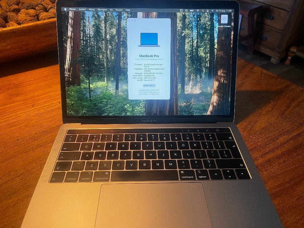 MacBook Pro, Gebruikt, 256 GB, 2 tot 3 Ghz, 8 GB