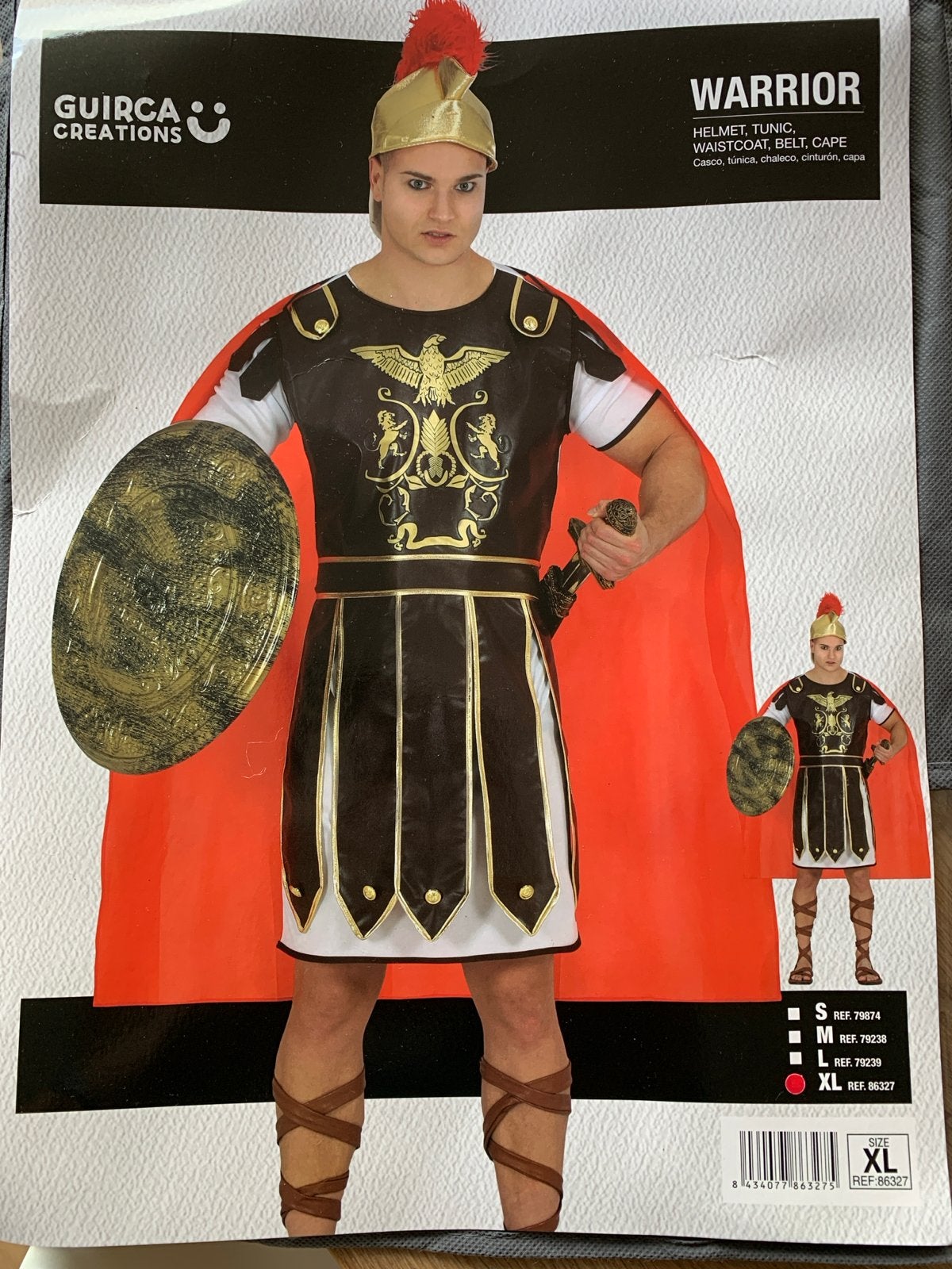 Romeinse Kostuum - Nieuw in verpakking, Ophalen of Verzenden, Nieuw, Maat 56/58 (XL)