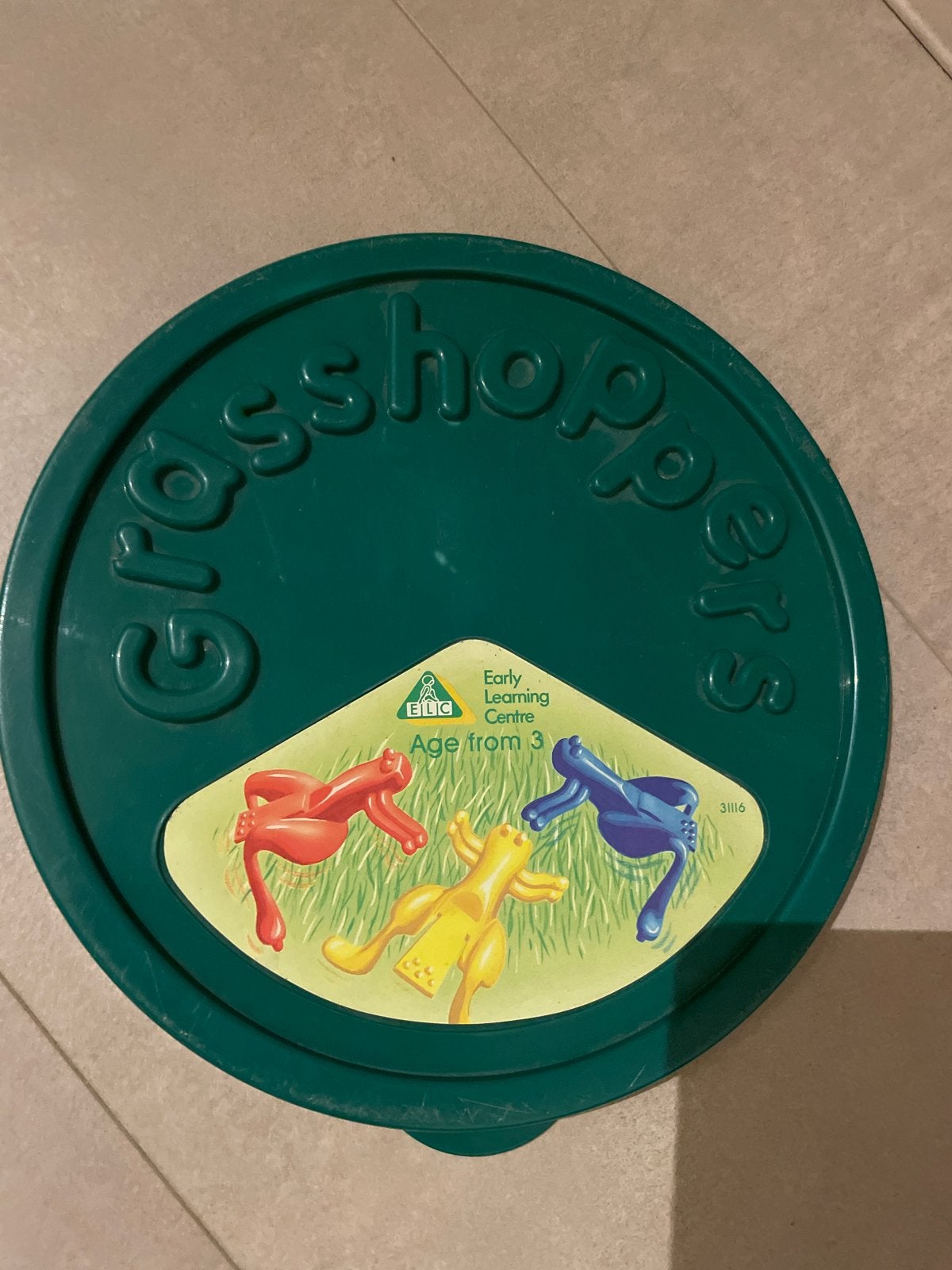 Grasshoppers springkikkers spel ELC, Ophalen of Verzenden, Gebruikt, Jongen of Meisje