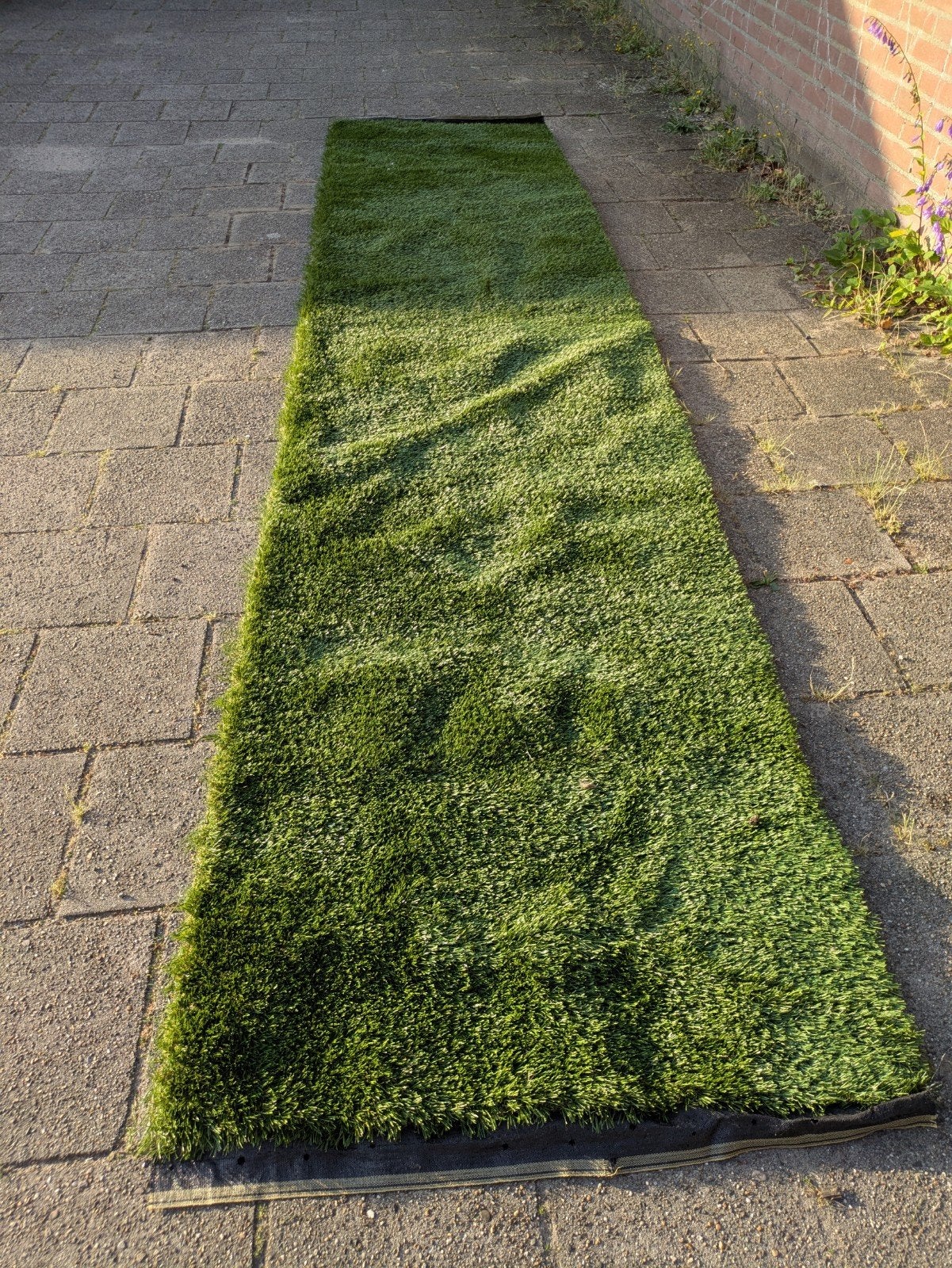 Kunstgras nieuw 85cm bij 4m, Ophalen, Nieuw, Minder dan 10 m², Kunstgras