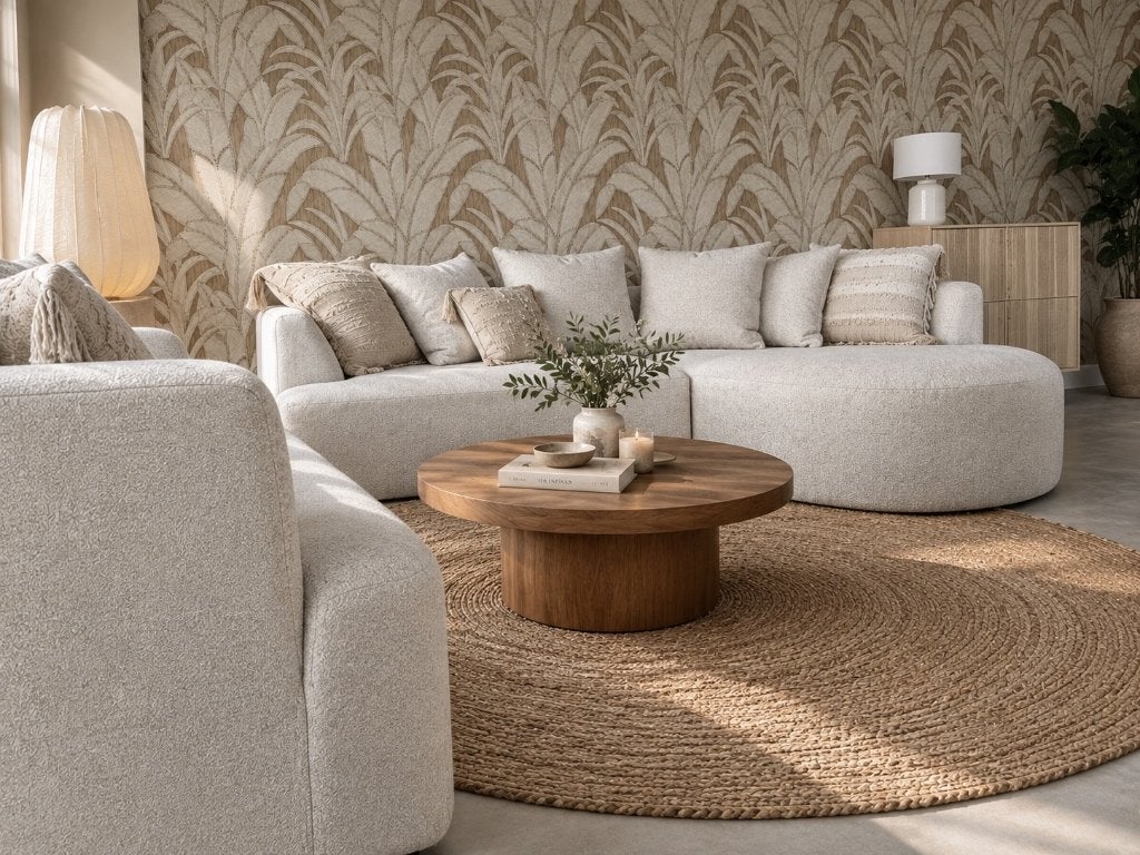 Italo II Modulaire Loungebank, Huis en Inrichting, Ophalen, Zo goed als nieuw, Stof, Naturel en rustig