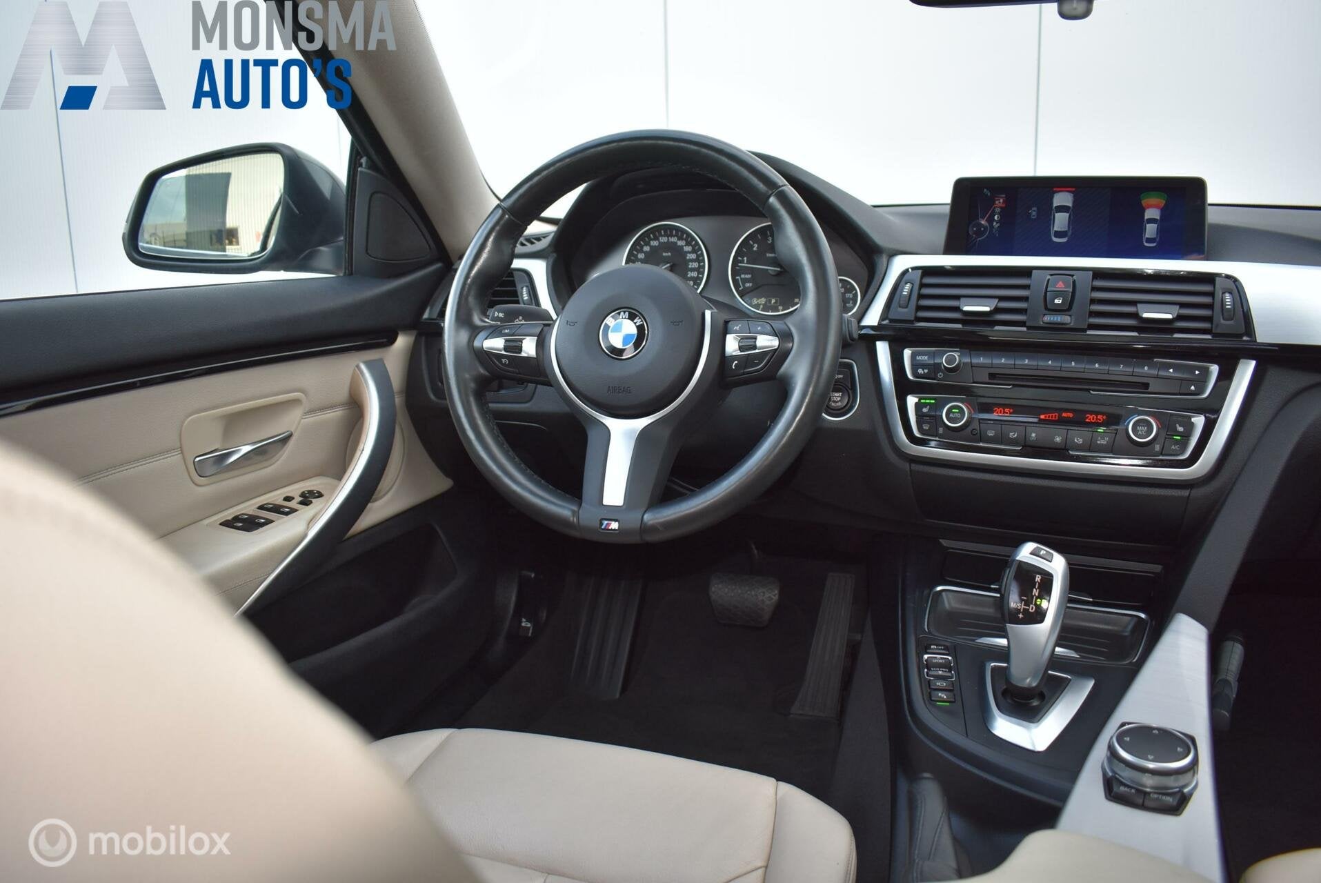 BMW 420i Gran Coupé Luxury Jatoba Schuifdak HUD 360° Camer, Auto's, Automaat, Achterwielaandrijving, Gebruikt, 4 cilinders