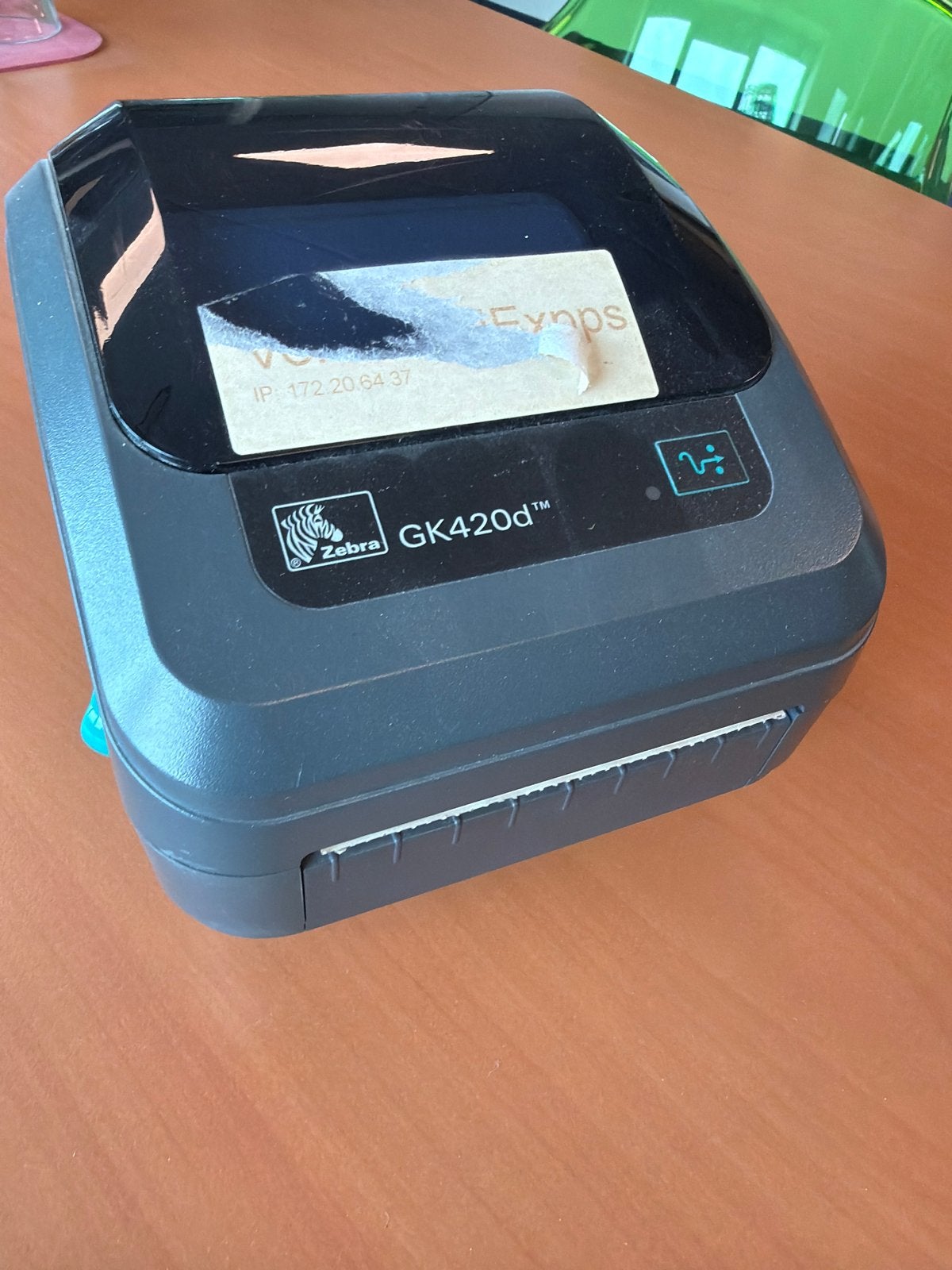 Zebra GK420d Labelprinter - Zo goed als nieuw, Computers en Software, Zwart-en-wit printen, Printer, Ophalen of Verzenden, Zo goed als nieuw