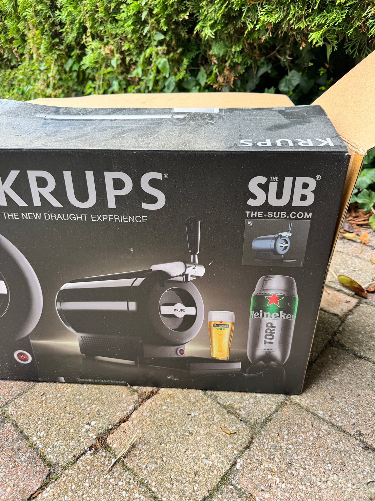 Sub beertender, Ophalen, Zo goed als nieuw, Krups