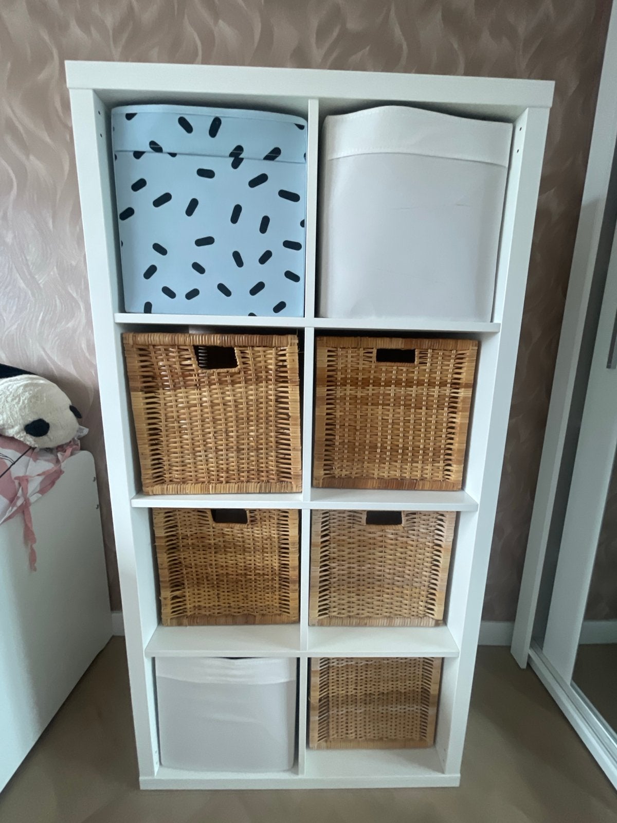 IKEA Vakkenkast KALLAX met 8 vakken, Ophalen of Verzenden, Gebruikt