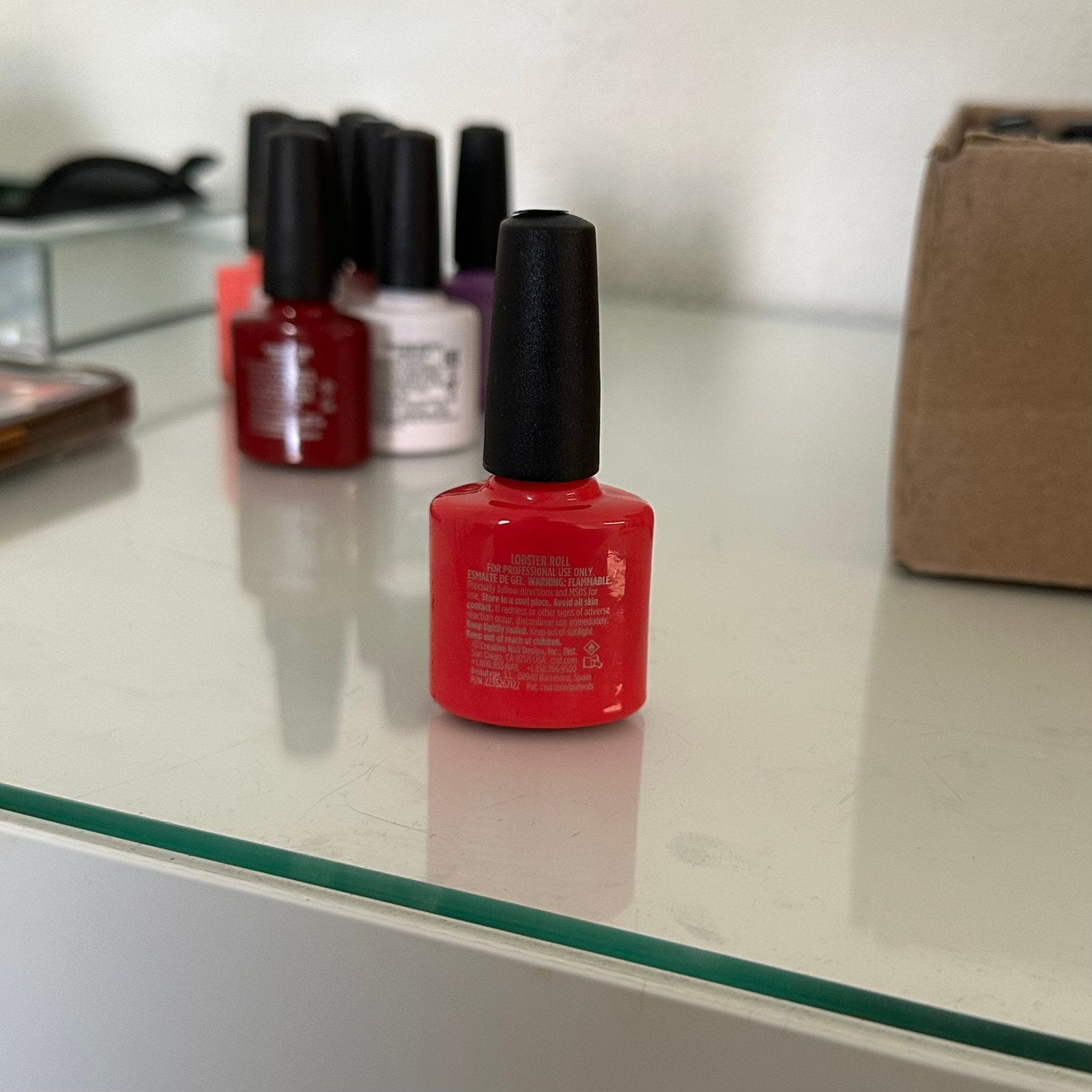 CND shellac lobster roll, Ophalen of Verzenden, Zo goed als nieuw, Handen en Nagels