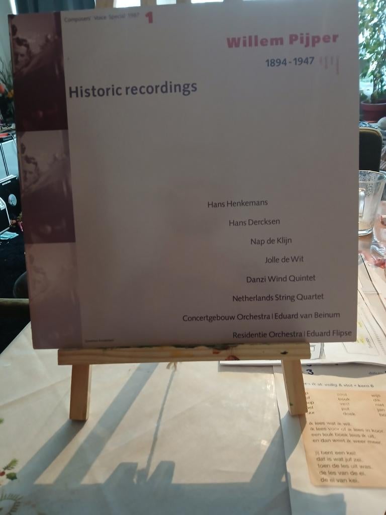 Willem Pijper Historic recordings 2 Lp, Ophalen of Verzenden