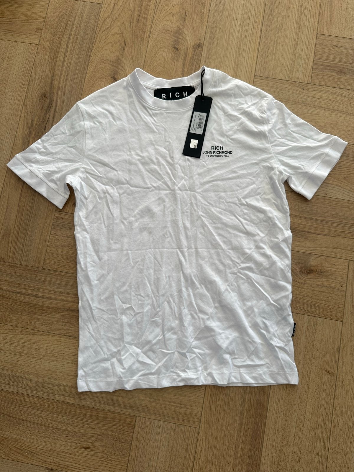 RICH John Richmond T-shirt, Ophalen of Verzenden, Nieuw, Maat 46 (S) of kleiner, Wit