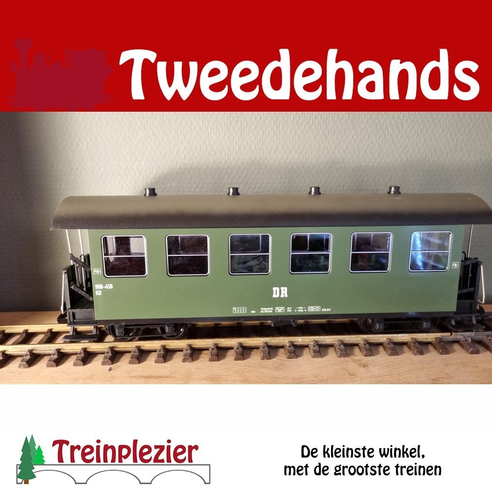 LGB 313730 G DR Personenwagen 970-560, Hobby en Vrije tijd, Niet ingevuld, Gelijkstroom, Niet ingevuld, Wagon