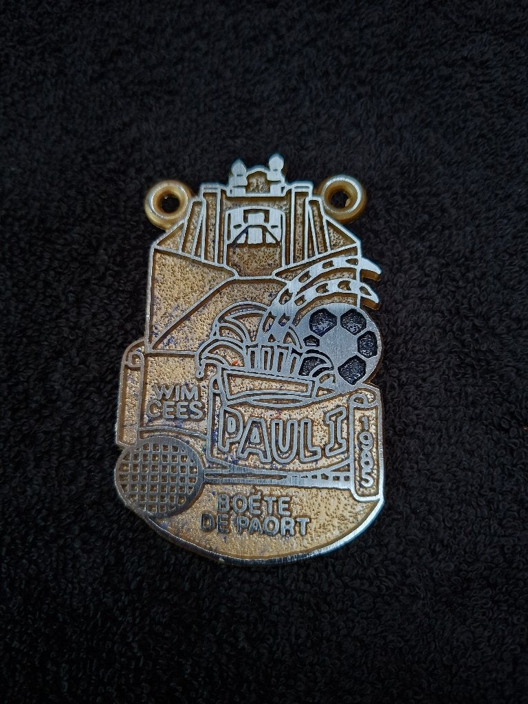 Vintage vastelaovend medaille Boete de Paort 1985, Ophalen of Verzenden, Overige materialen, Nederland