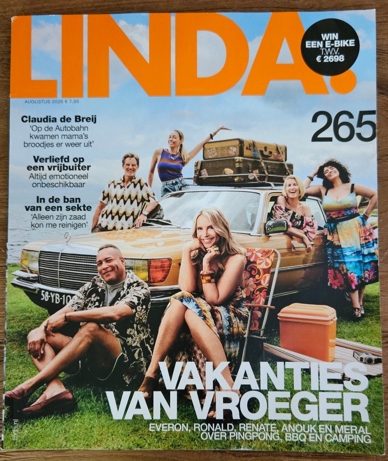 LINDA. Magazine Augustus 2026 - Vakanties van Vroeger, Boeken, Ophalen of Verzenden, Gelezen, Damesbladen