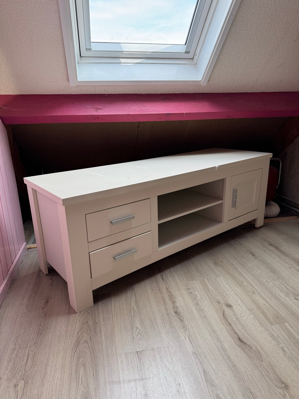 Tv meubel met lades en kastje, Huis en Inrichting, Gebruikt, 100 tot 150 cm, Ophalen of Verzenden, Minder dan 100 cm