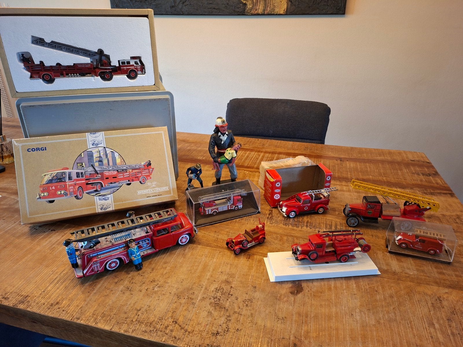 Diverse Schaalmodellen Brandweerauto's - Collectie, Ophalen of Verzenden, Gebruikt, Auto