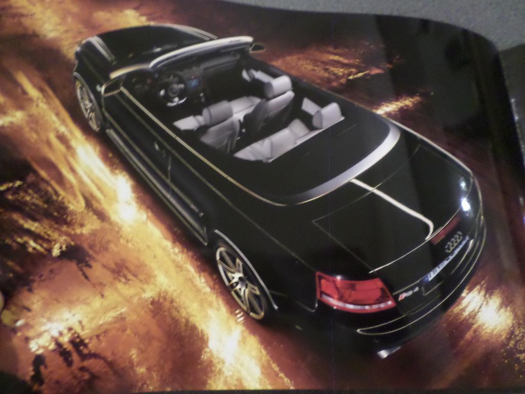 Audi RS4 Cabrio Brochure, Ophalen of Verzenden, Zo goed als nieuw, Audi