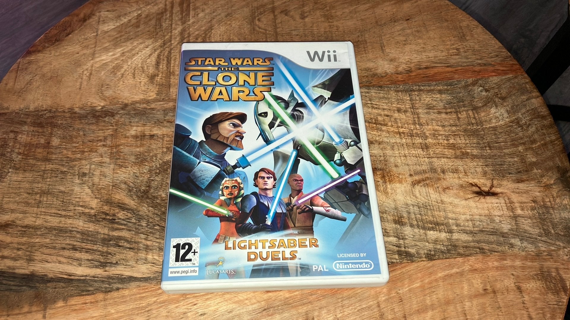 Star Wars The Clone Wars Lightsaber Duels Nintendo Wii, Avontuur en Actie, 1 speler, Ophalen of Verzenden, Zo goed als nieuw