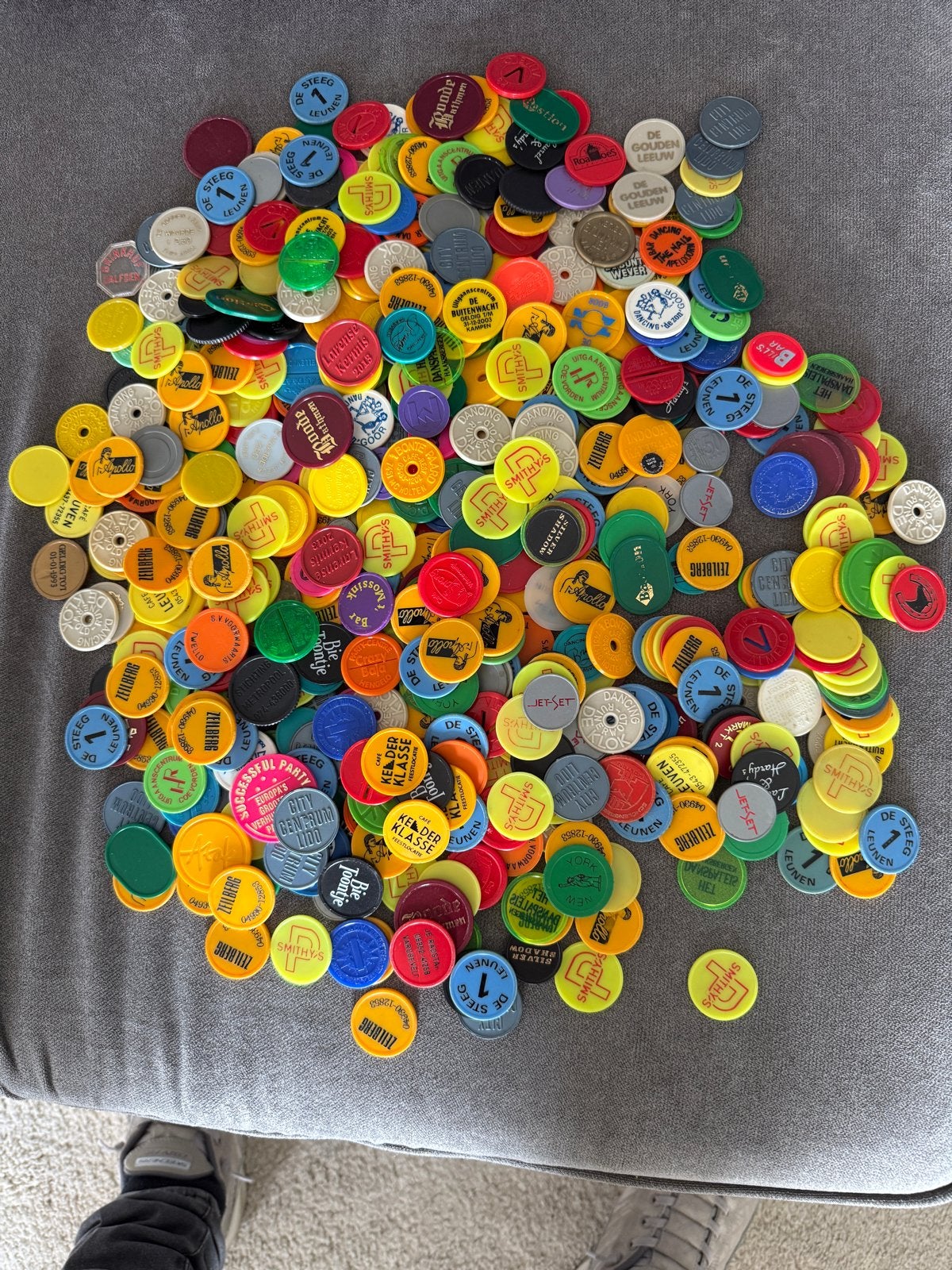 Jaren '90 Disco Fiches / Tokens - Diverse Collectie, Verzamelen, Ophalen of Verzenden, Gebruikt