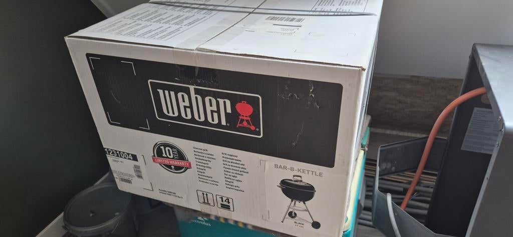 Weber B kettle 47 cm, Ophalen of Verzenden, Nieuw