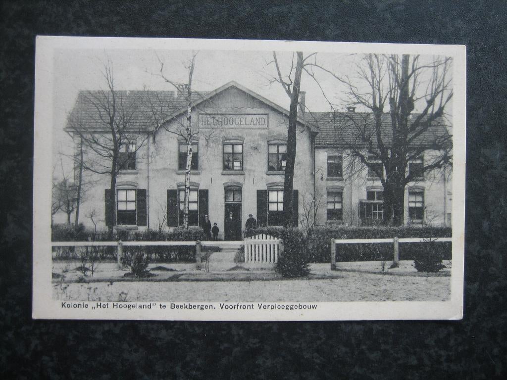 BEEKBERGEN  Kolonie het hogeland voorfront verpleeggebouw, Ophalen of Verzenden, 1940 tot 1960, Gelderland