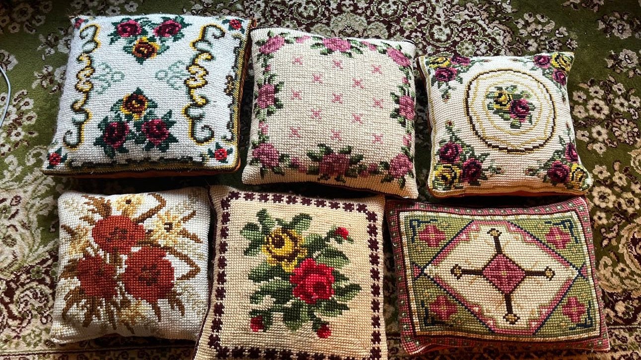 Vintage kussens, Ophalen of Verzenden