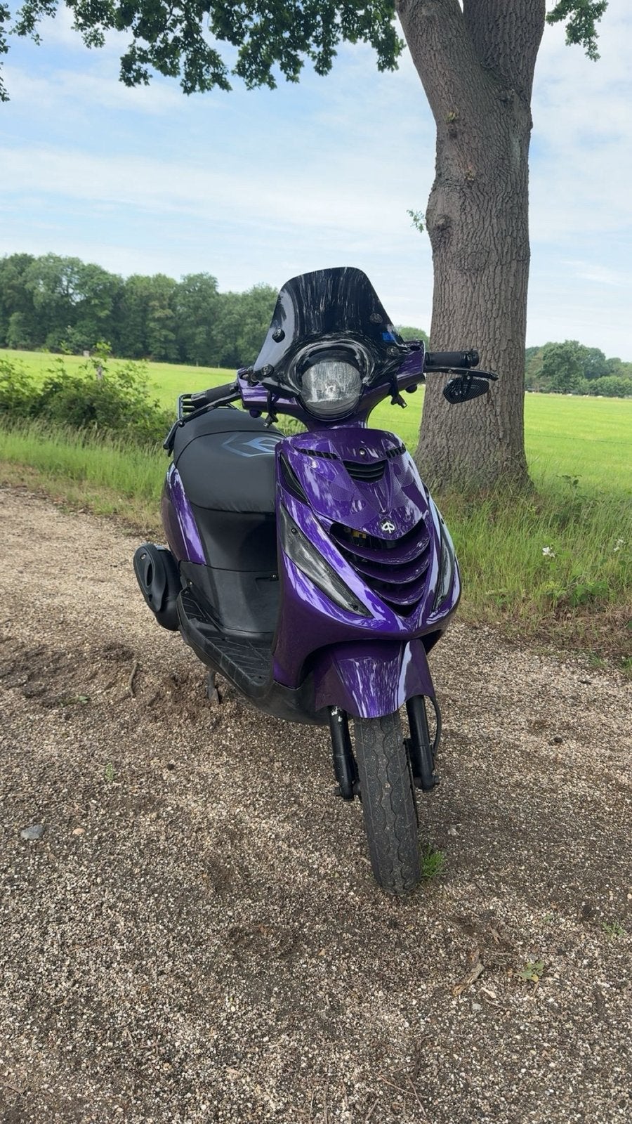 Piaggio zip 50cc 4t, Fietsen en Brommers, Scooters | Piaggio, Ophalen, Zo goed als nieuw, Benzine, Zip