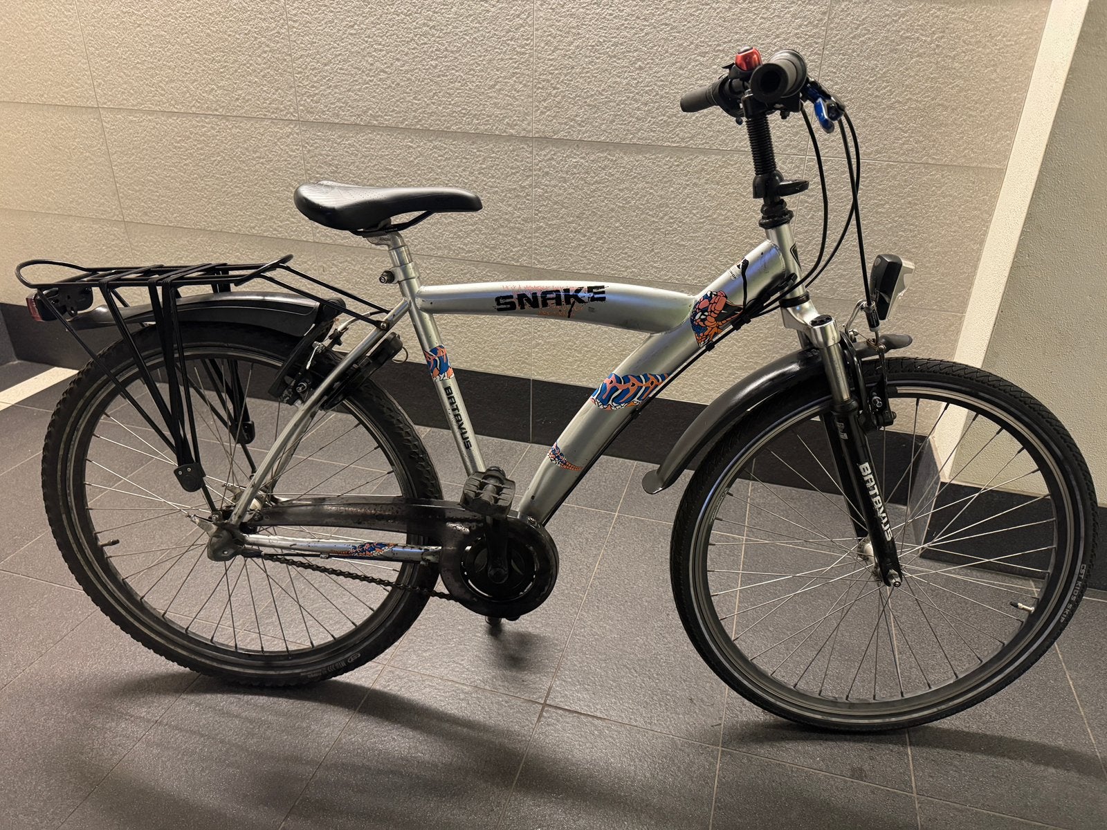 Batavus snake 26 inch, Ophalen, Zo goed als nieuw, 26 inch of meer, Versnellingen