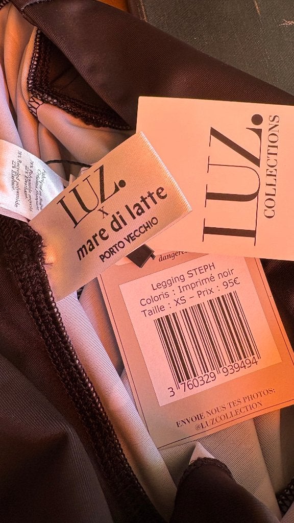 Legging sport Luz mare di latte mt  xs/s van 95 voor 10E, Zwart, Nieuw, Ophalen of Verzenden, Fitness of Aerobics