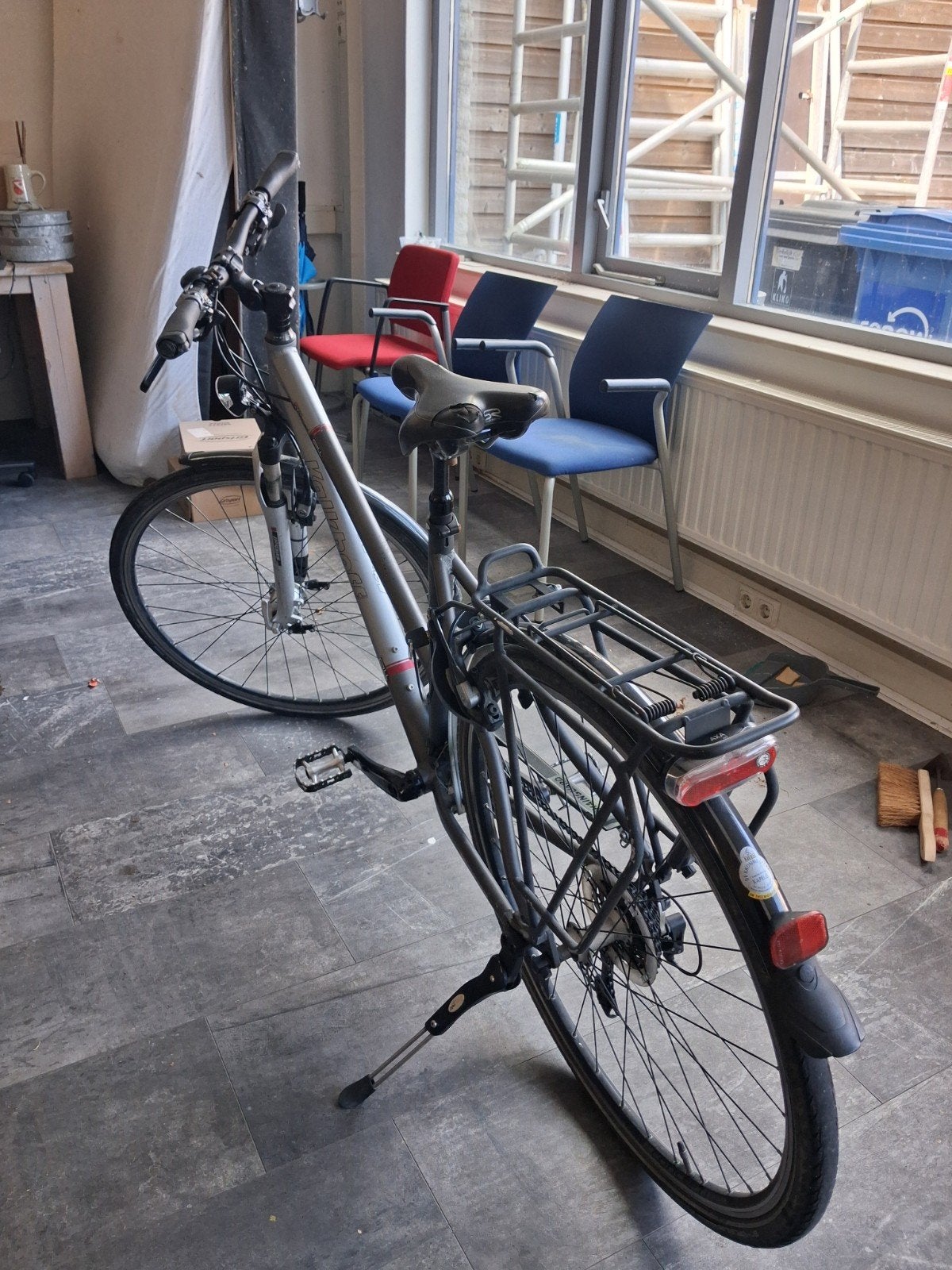kalkhoff fiets derieur met 30 versnellingen, Gebruikt, Velgrem, Versnellingen, Ophalen