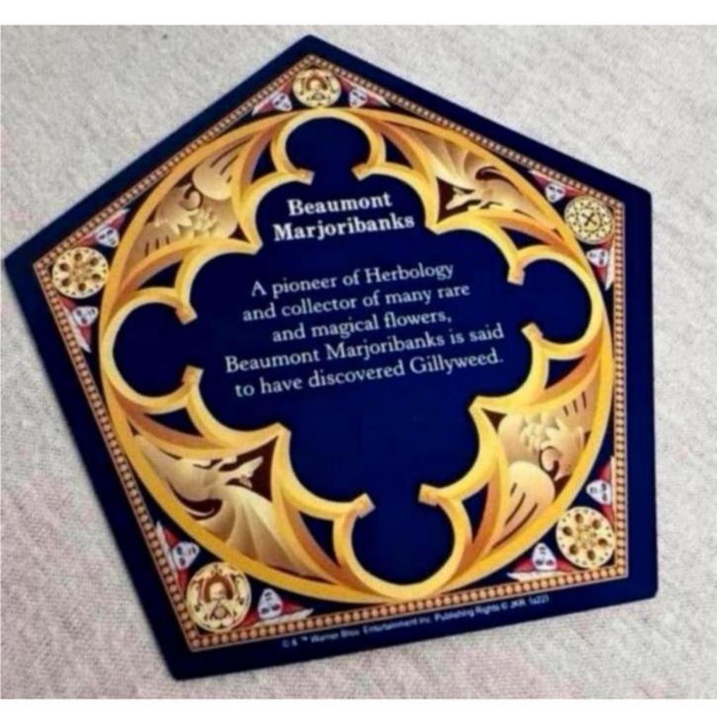 Harry Potter Beaumont Marjoribanks Wizard Choco frog card, Overige typen, Nieuw, Ophalen of Verzenden, H