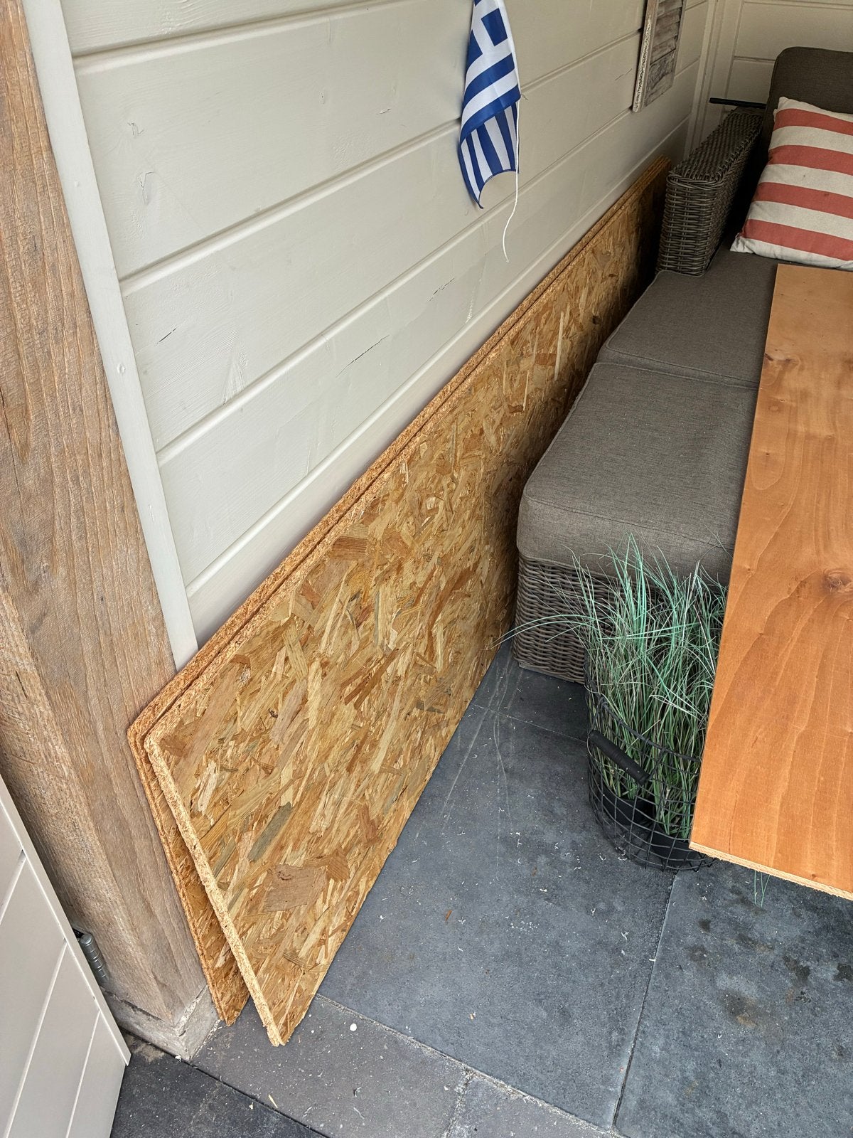 OSB plaat 18 mm 59 x 244 vierzijdig veer en groef, Doe-het-zelf en Verbouw, Minder dan 25 mm, Overige typen, Nieuw, Ophalen of Verzenden