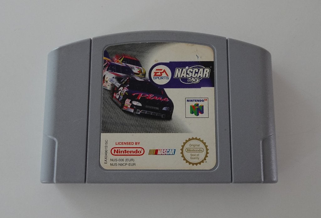 Nascar 99 voor Nintendo 64, Ophalen, 1 speler, Racen en Vliegen, Zo goed als nieuw