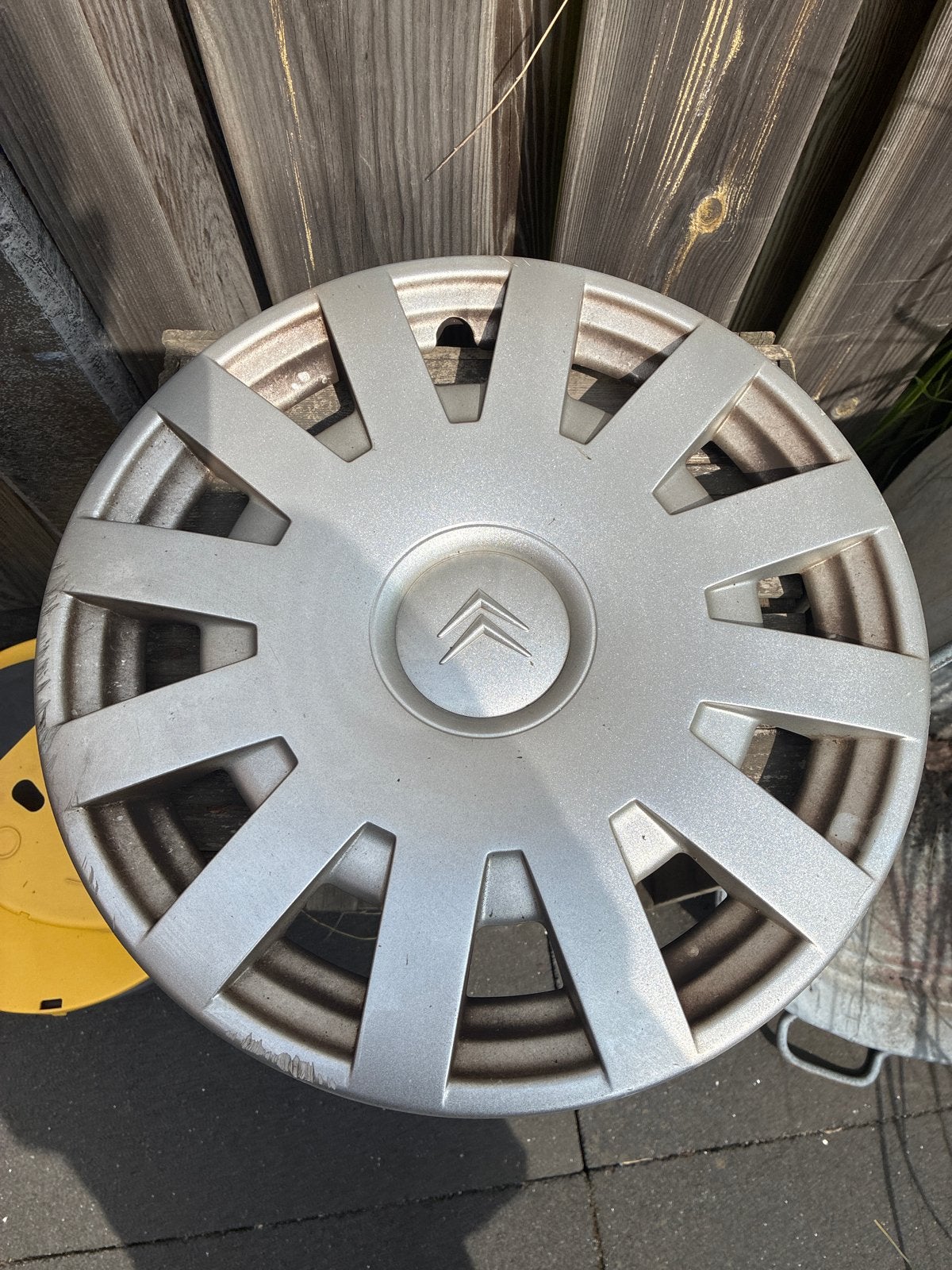 Citroën wieldop C3.  15 inch, Auto diversen, Wieldoppen, Gebruikt, Ophalen of Verzenden