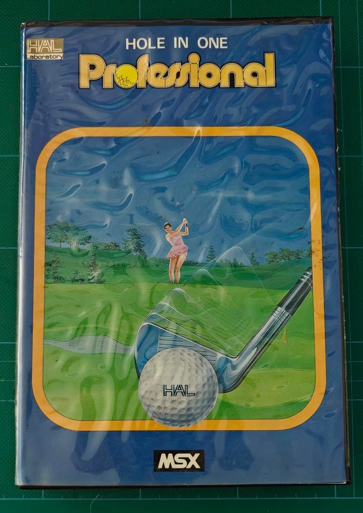 MSX Hole in One Professional CIB - HAL Labs, Spelcomputers en Games, 1 speler, Ophalen of Verzenden, Zo goed als nieuw, Vanaf 3 jaar