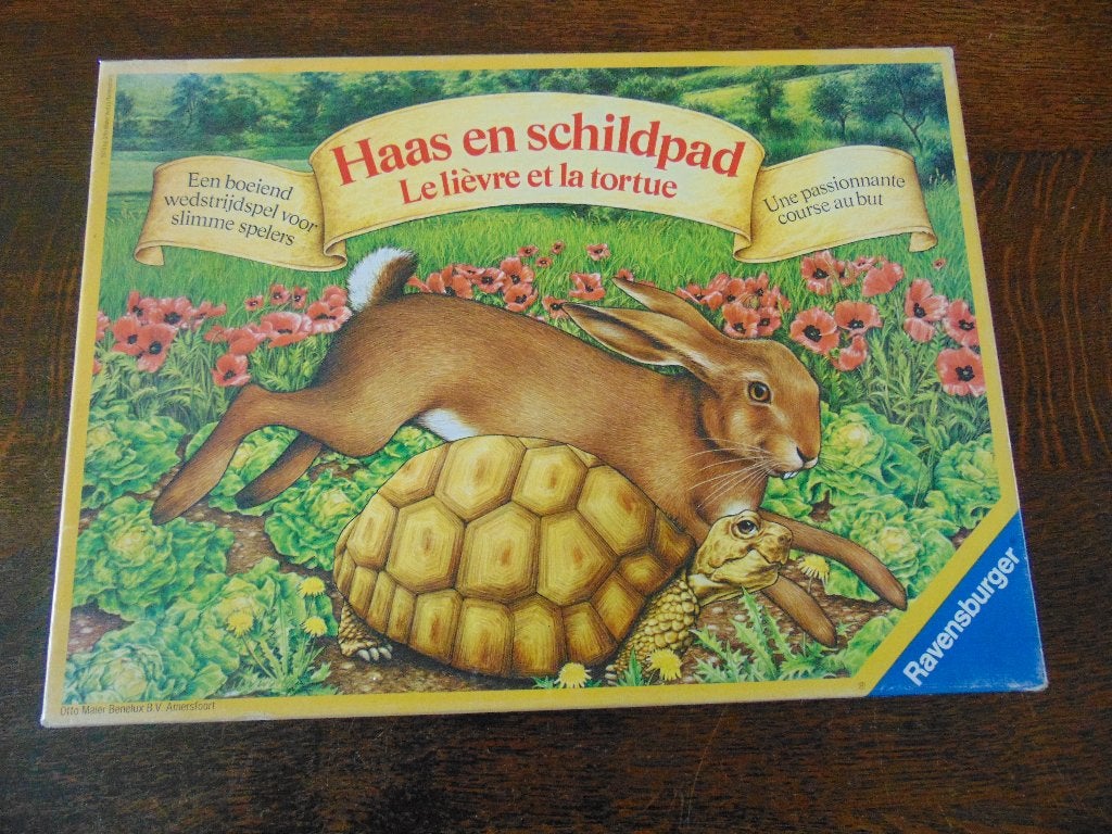 Haas en Schildpad Spel van Ravensburger, Vijf spelers of meer, Ophalen of Verzenden, Gebruikt, Ravensburger