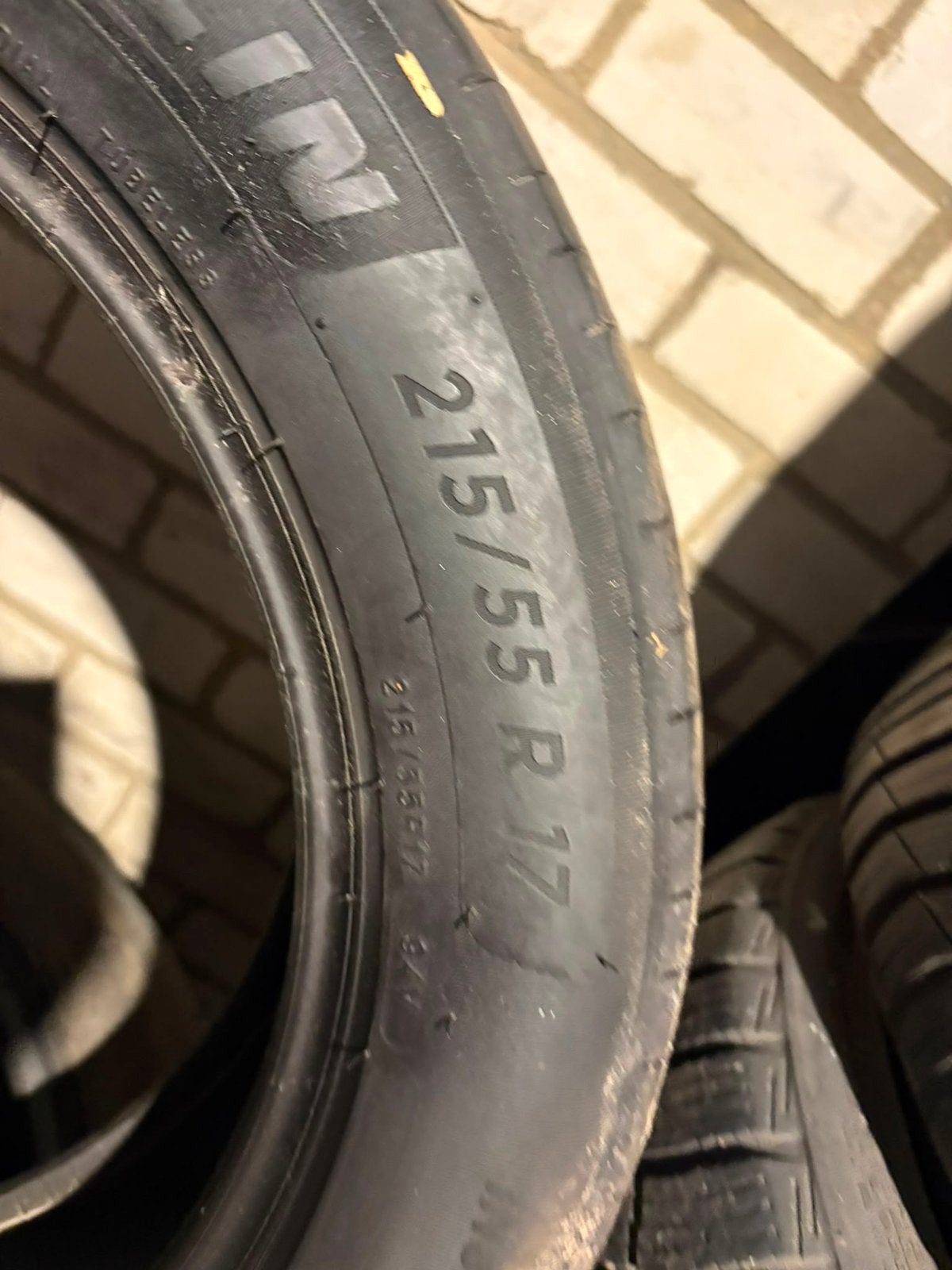 Michellin Banden 215 55 17 4mm Dot20 4 stuks, Total Car Expert, Ophalen of Verzenden, Band(en), Personenwagen