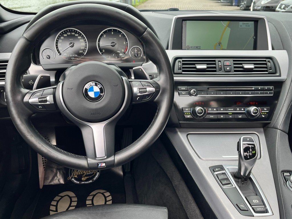 Bmw 6-SERIE 640D M-SPORT - LEDER - 20 INCH, Auto's, BMW, Automaat, Euro 5, Achterwielaandrijving, Gebruikt