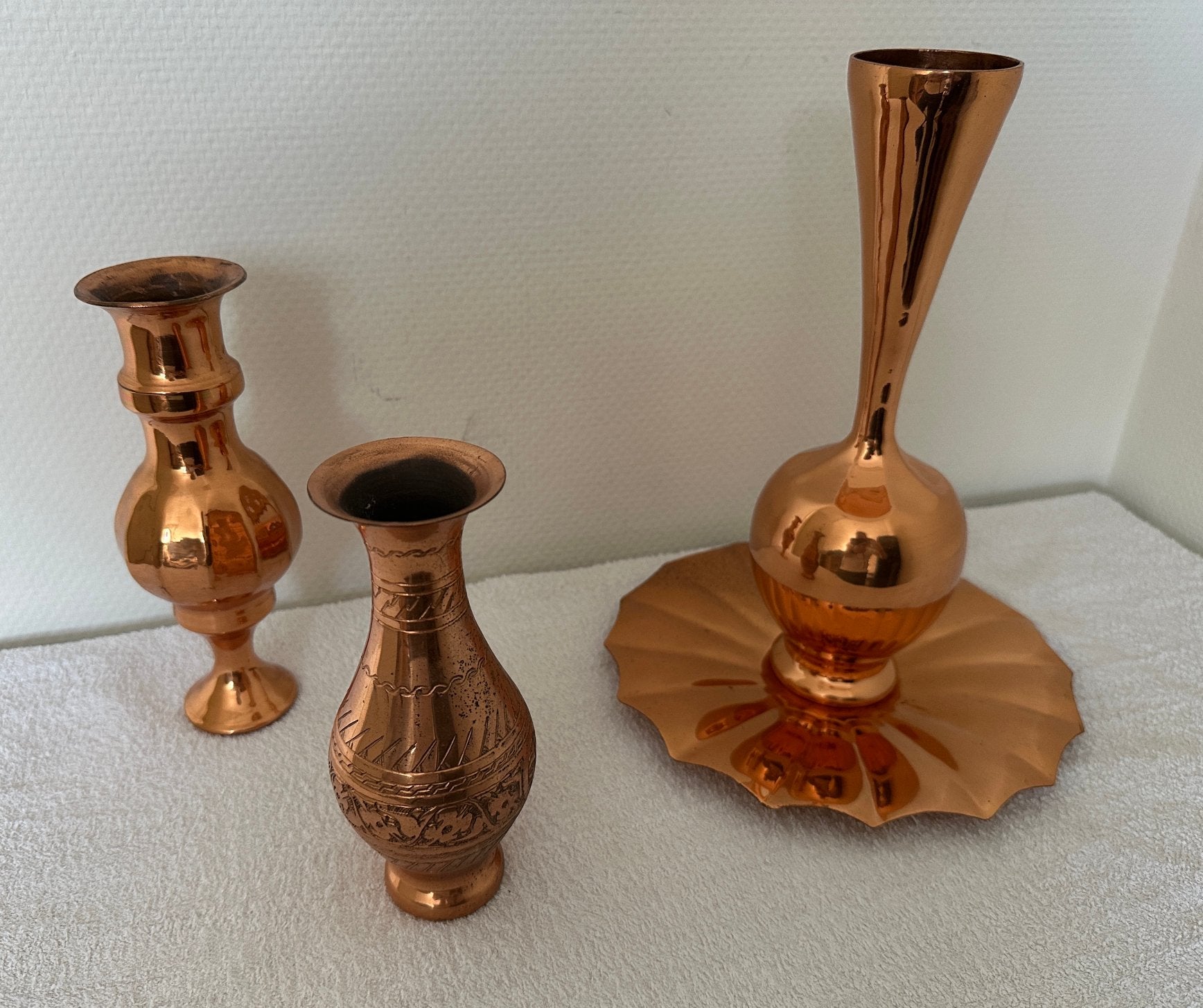 Vintage Turks koperwerk Necmittin Karaturan G. Antep, Ophalen of Verzenden, Overige materialen
