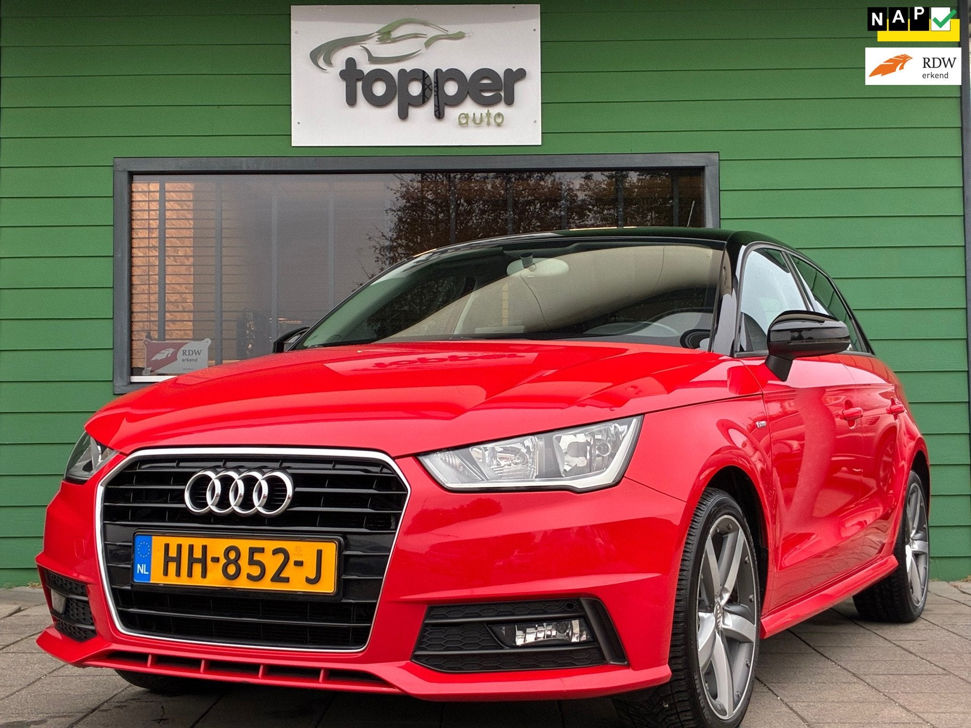 Audi A1 Sportback 1.0 TFSI S-Line|1e Eigenaar|Navigatie|Crui, Voorwielaandrijving, Euro 6, 95 pk, 4 stoelen
